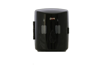 GLEAM CENTREFEED HAND TOWEL DISPENSER BLACK 1 UNIT