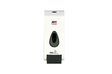 GLEAM PLASTIC WHITE FOAM SOAP DISPENSER 1 UNIT