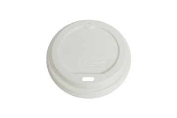 WHITE LIDS FOR BLACK COFFEE CUP WAVE GROOVE 12OZ 1000 UNITS