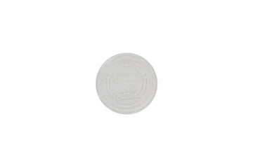 PET LID TO FIT 2OZ SUGARCANE ROUND CONTAINER