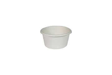 NATURAL FIBRE ROUND PORTION CUP 4OZ/120ML