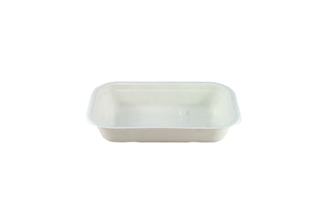 NATURAL FIBRE RECTANGULAR CONTAINER 500ML