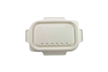 NATURAL FIBRE RECTANGULAR CONTAINER LID 850ML