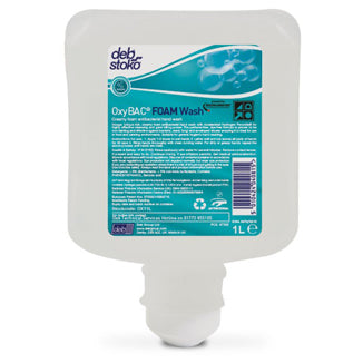 DEB OXYBAC FOAM HAND WASH 6 X 1L BLADDER