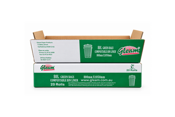 80L FOGO GARBAGE BAGS