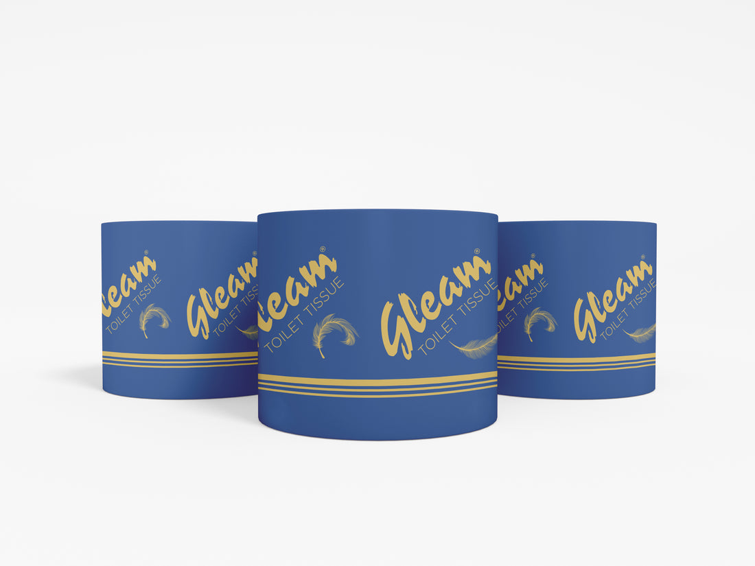 GLEAM 400 SHEET 2PLY TOILET PAPER 48 ROLLS
