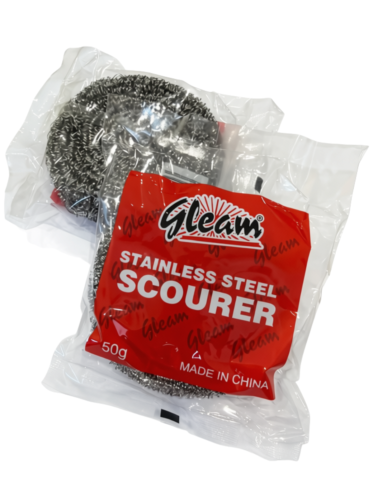 STAINLESS STEEL SCOURERS PACKET OF 12