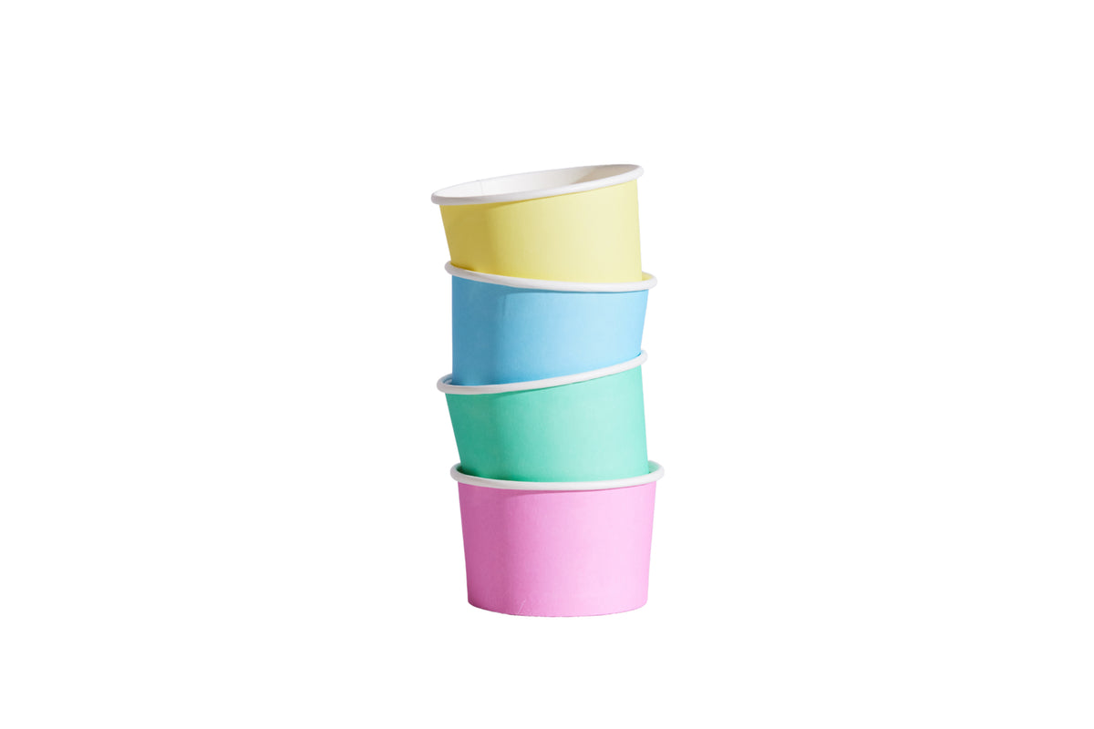 8OZ/240ML ICE CREAM TRULY ECO PASTEL CUP