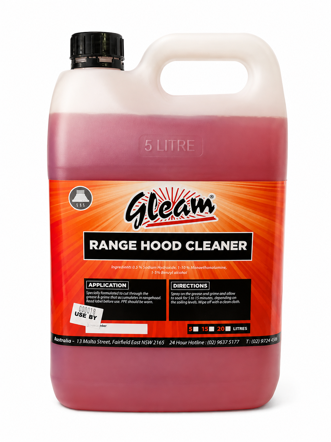 RANGE HOOD CLEANER 5L