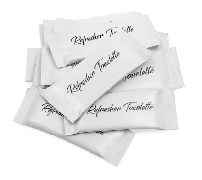 PRE-MOISTENED TOWELETTES INDIVIDUALLY WRAPPED 1000 UNITS