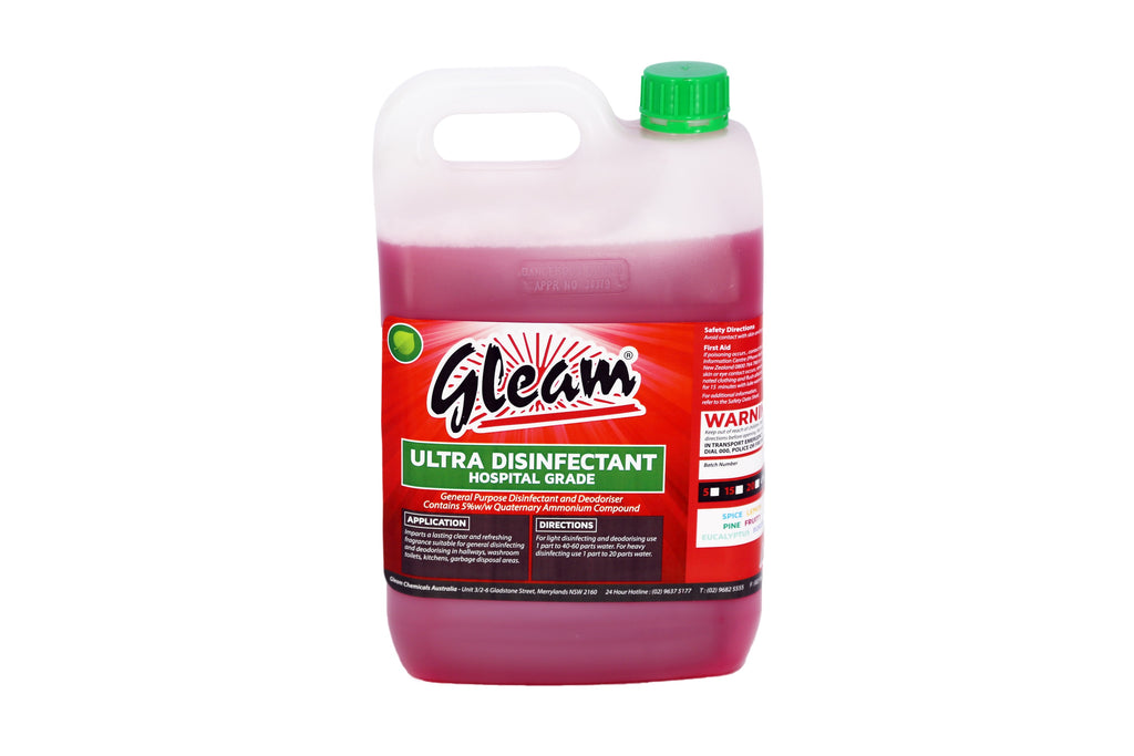 ULTRA DISINFECTANT HOSPITAL GRADE FRUITTY 5L | KILLS 99% OF BACTERIA & GERMS