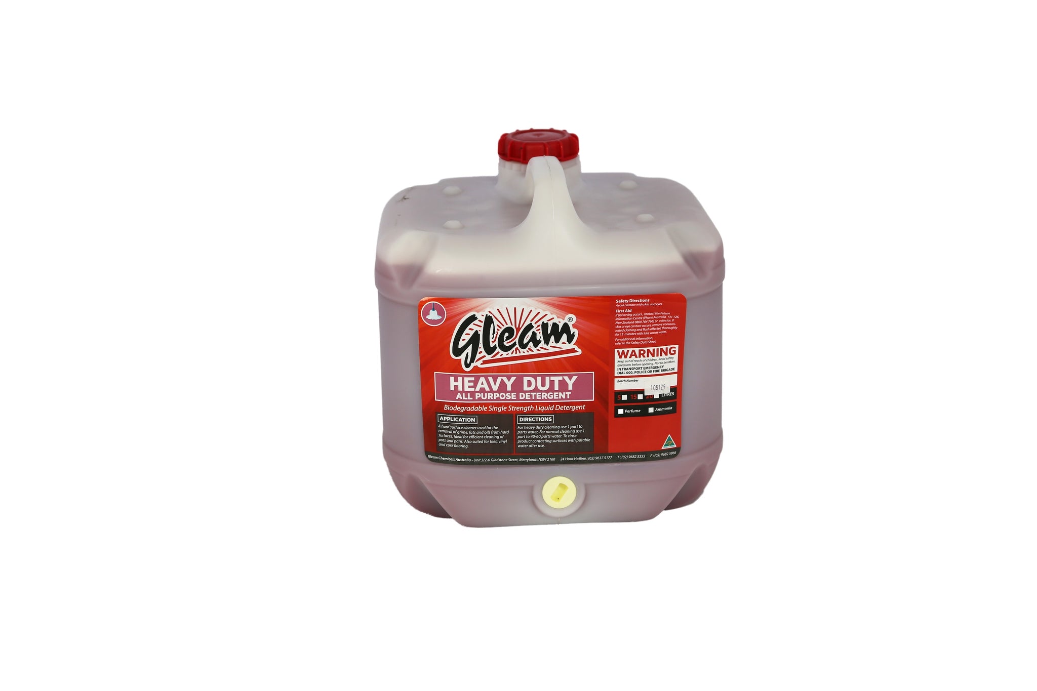 HEAVY DUTY DETERGENT PERFUME 15L