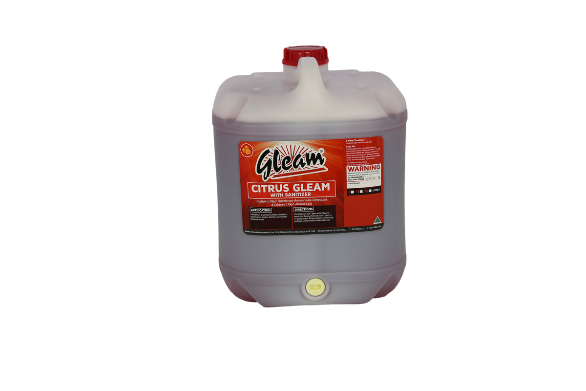 CITRUS GLEAM WITH SANITISER 20L