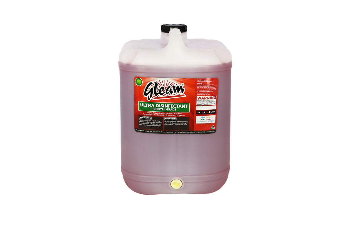 ULTRA DISINFECTANT HOSPITAL GRADE FRUITTY 25L | KILLS 99% OF BACTERIA & GERMS