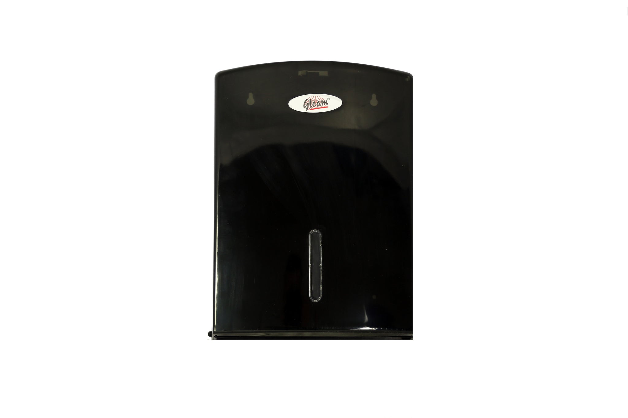 GLEAM PLASTIC BLACK INTERLEAVE HAND TOWEL DISPENSER 1 UNIT