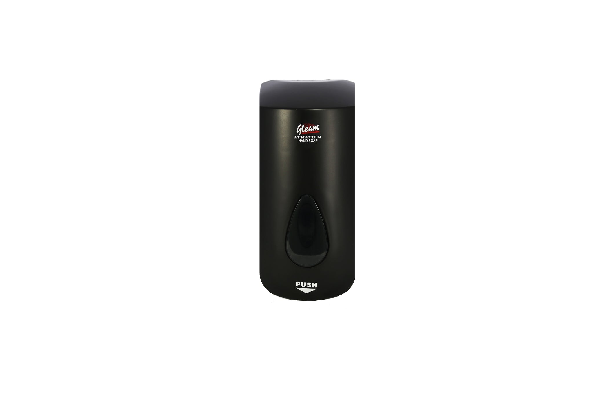 GLEAM PLASTIC BLACK HAND SOAP DISPENSER 1 UNIT