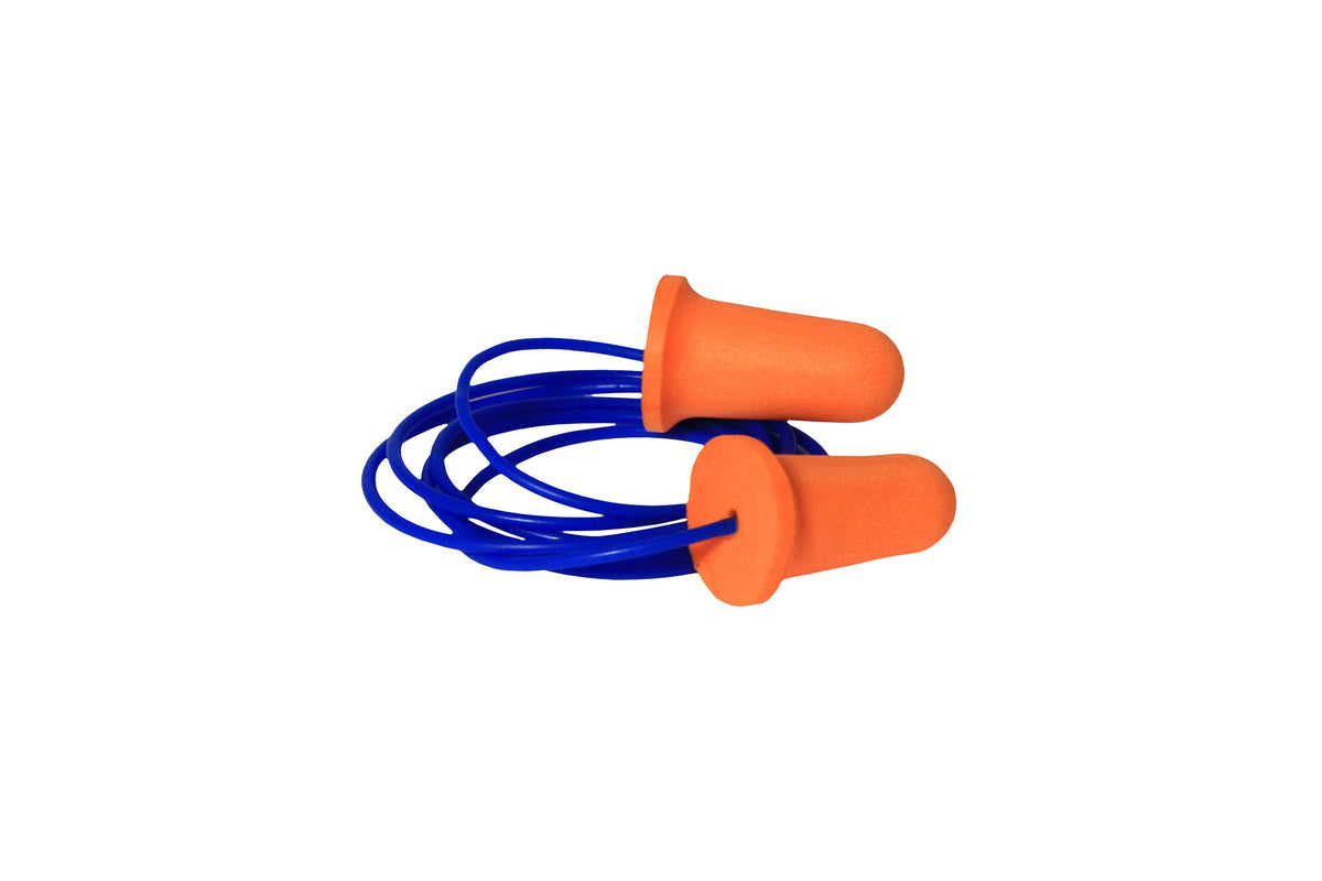 EARPLUGS WITH CORD PACKET OF 100
