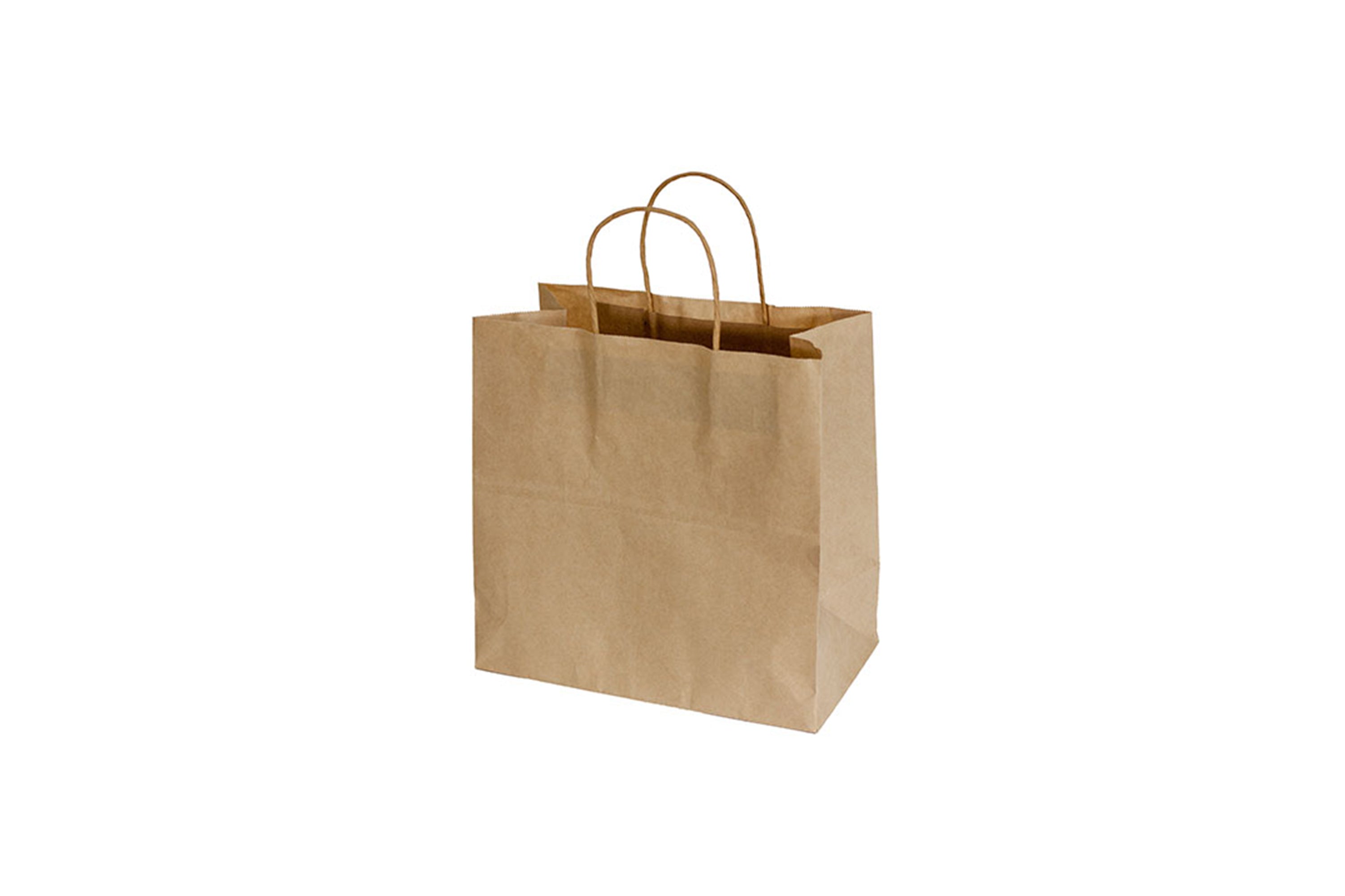 CARRY BAG KRAFT TAKEAWAY BAG MEDIUM 200 UNITS