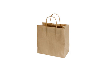 CARRY BAG KRAFT TAKEAWAY BAG MEDIUM 200 UNITS