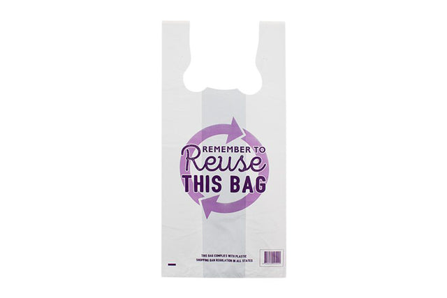 REUSABLE SINGLET BAGS EXTRA LARGE