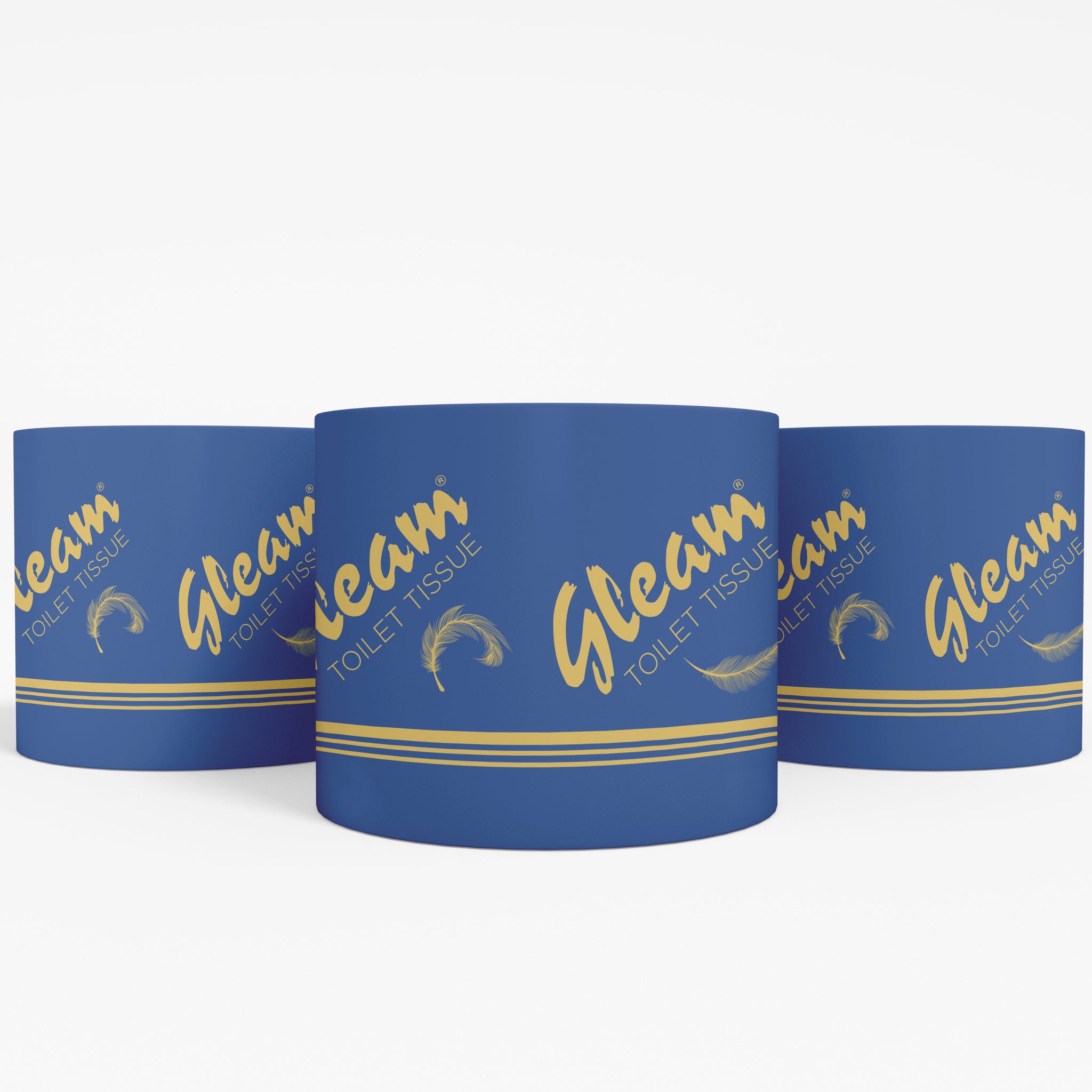 GLEAM 400 SHEET 2PLY TOILET PAPER 48 ROLLS