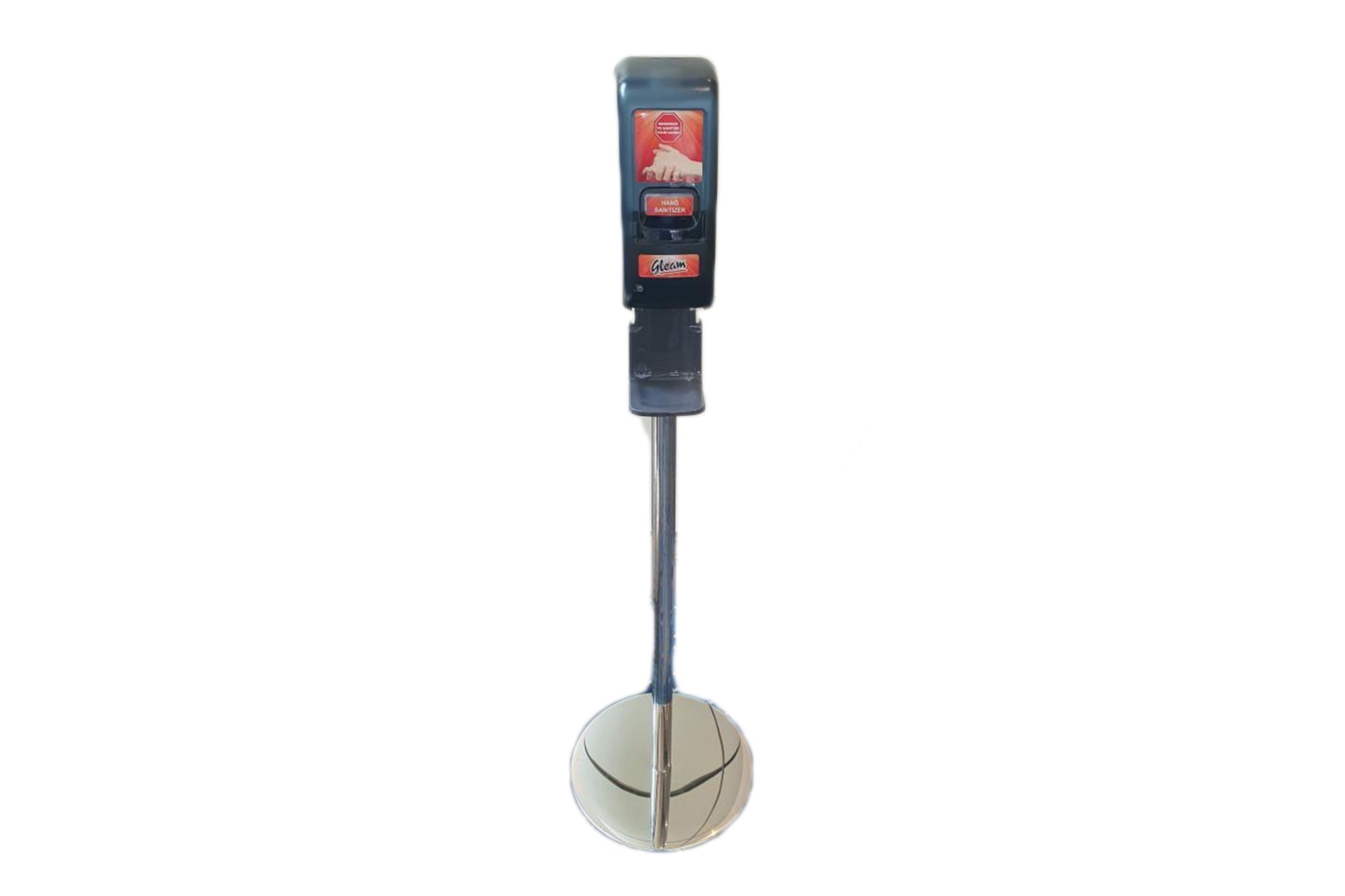 HAND SANITISER GEL TOUCH FREE STAND