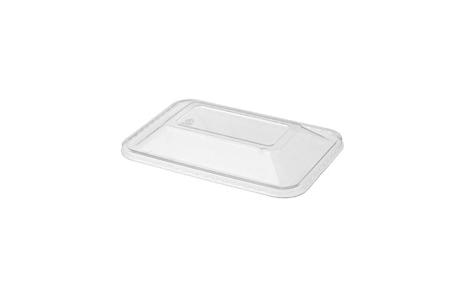 DOME LIDS FOR 500ML BLACK RECTANGULAR CONTAINERS 500 UNITS