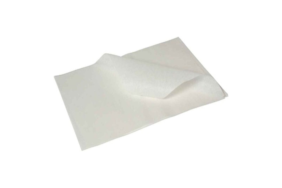 WHITE GREASEPROOF PAPER 400 X 660MM 400 UNITS