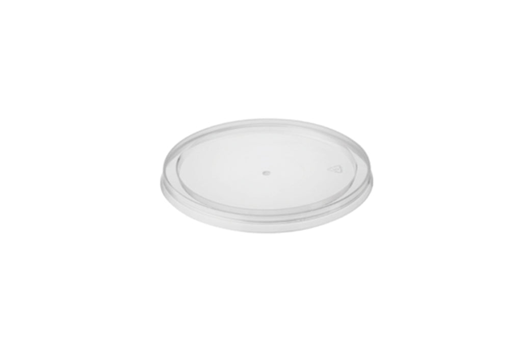 FLAT LIDS FOR ROUND PLASTIC CONTAINER 450ML 500 UNITS