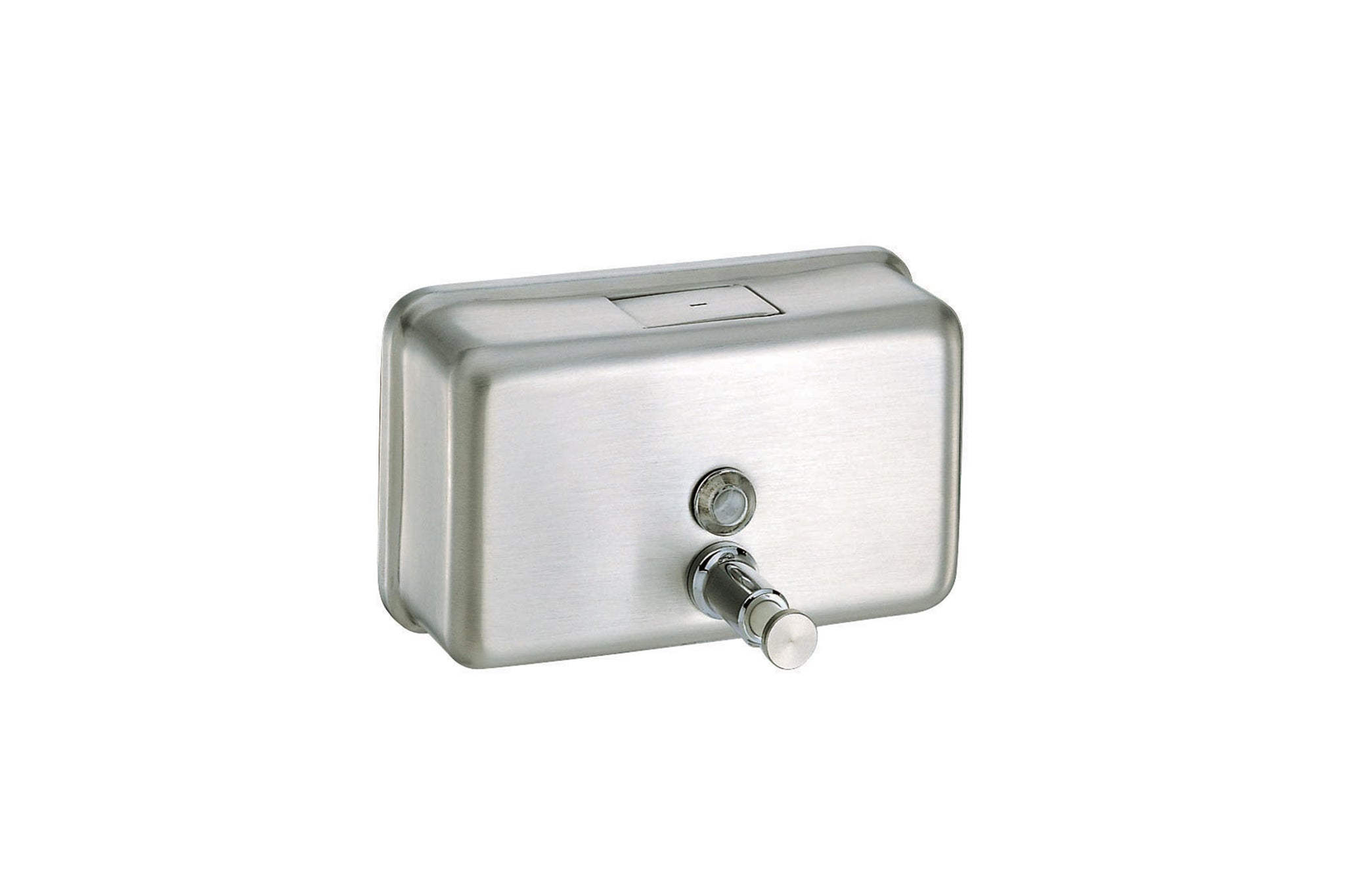 GLEAM S/STEEL HORIZONTAL HAND SOAP DISPENSER 1 UNIT